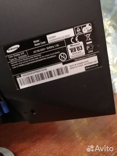 Монитор для компьютера