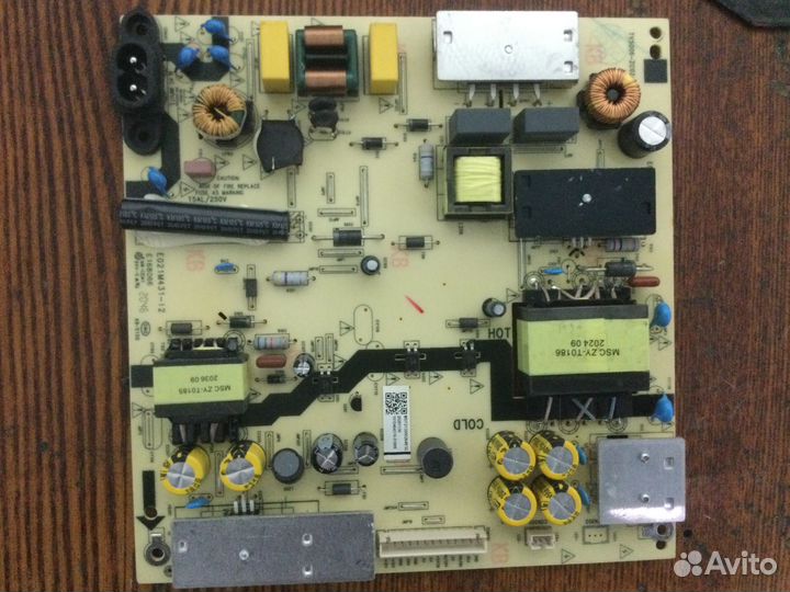 Блок питания E021M431 с Haier smart tv bx