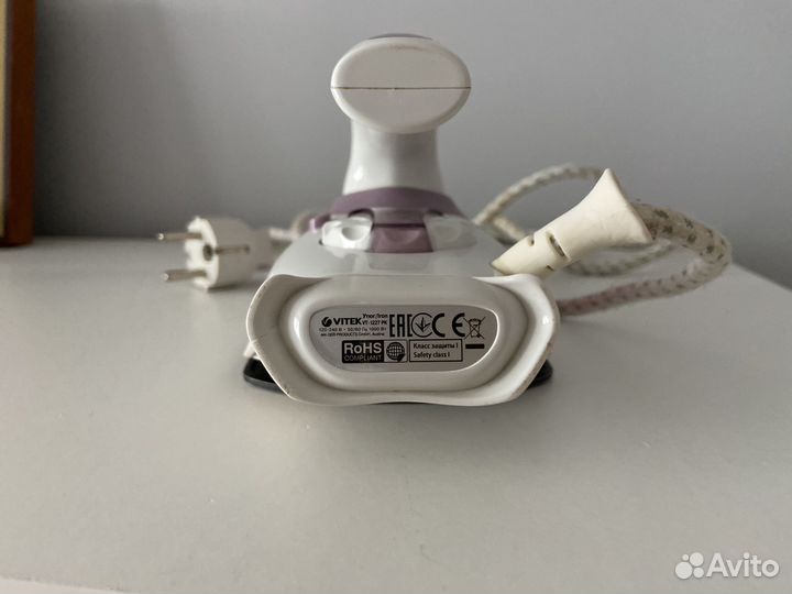 Дорожный утюг vitek VT-1227, 1000 Вт