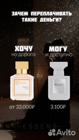 Духи Эквиваленты ароматов maison francis kurkdjian