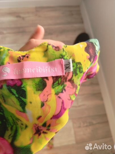 Длинное летнее платье