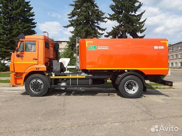 Ко-514 камаз 43253-2010-69 каналопромывочная