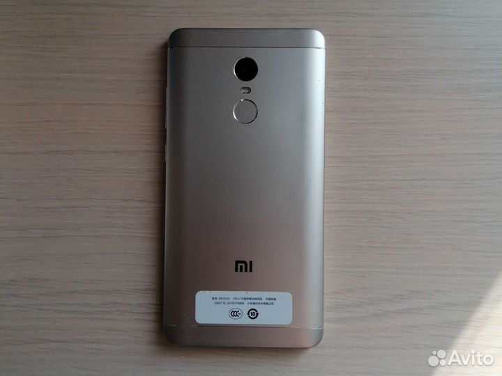 Телефон Xiaomi redmi note 4x