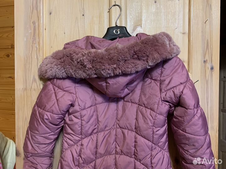 Пуховик для девочки, 146 см