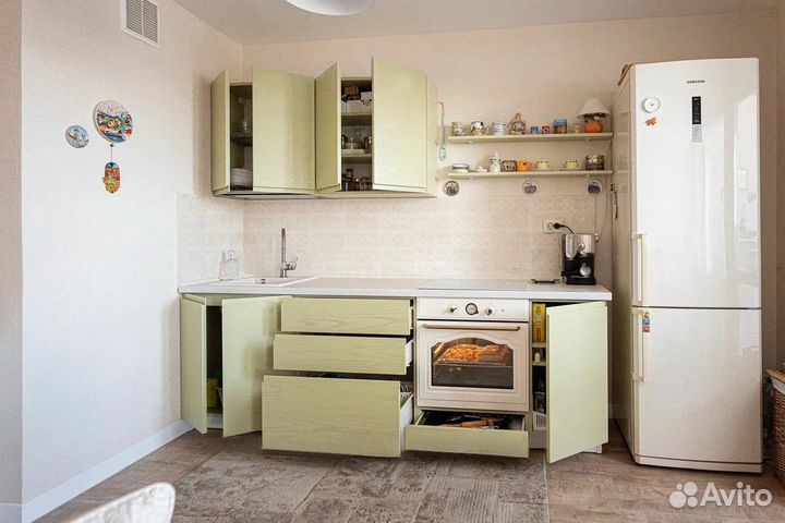 Кухня прямая. Цена за всю кухню CN:016393