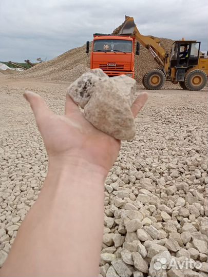 Щебень крупный