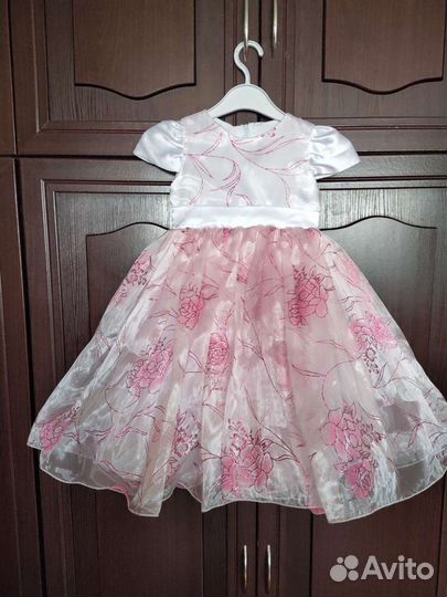 Платье для девочки 92