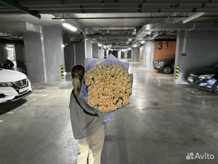 Букет из 51 розы