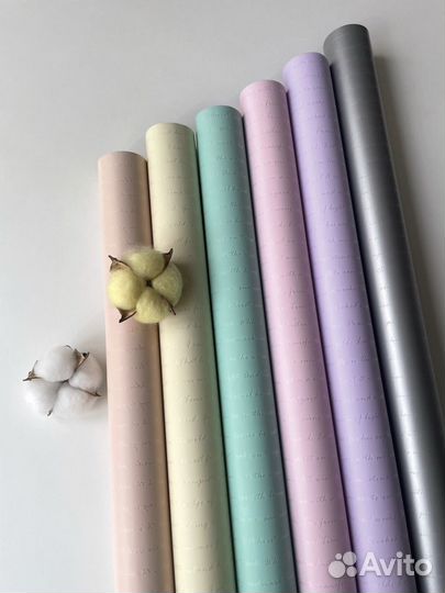 Матовая флористическая пленка