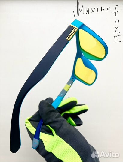 Поляризационные очки ночного видения синие