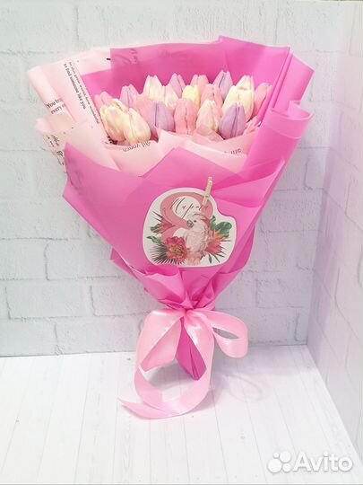 Шоколадные розы, ромашки, тюльпаны. Букеты