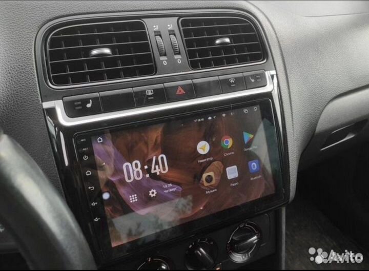 Магнитола VW Polo Android IPS DSP