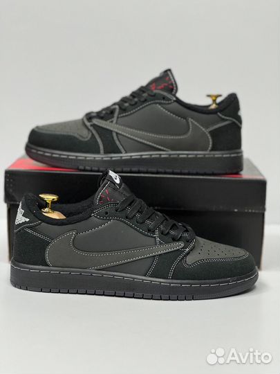 Nike Air Jordan 1 Low Travis Scott Black Phantom