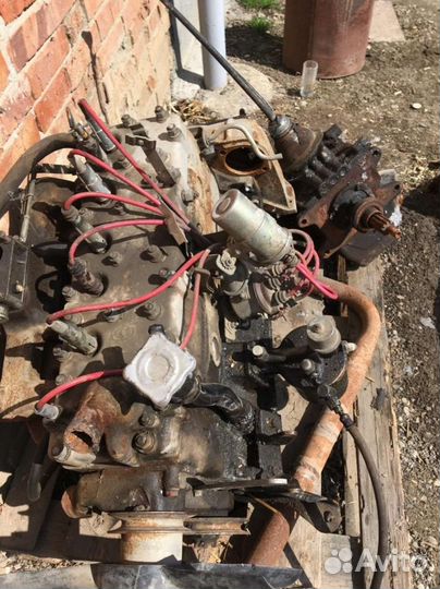 Двигатель газ 52