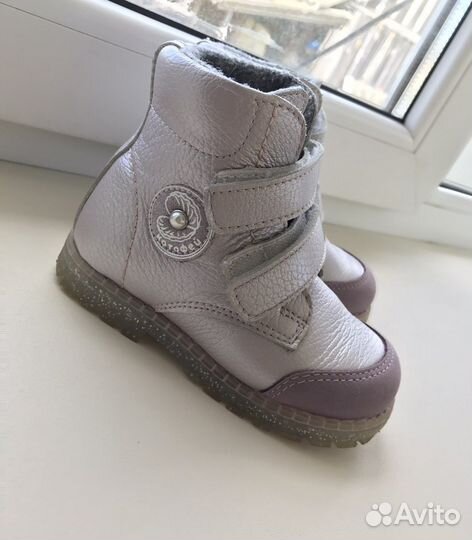 Ботинки для девочки осень весна 24