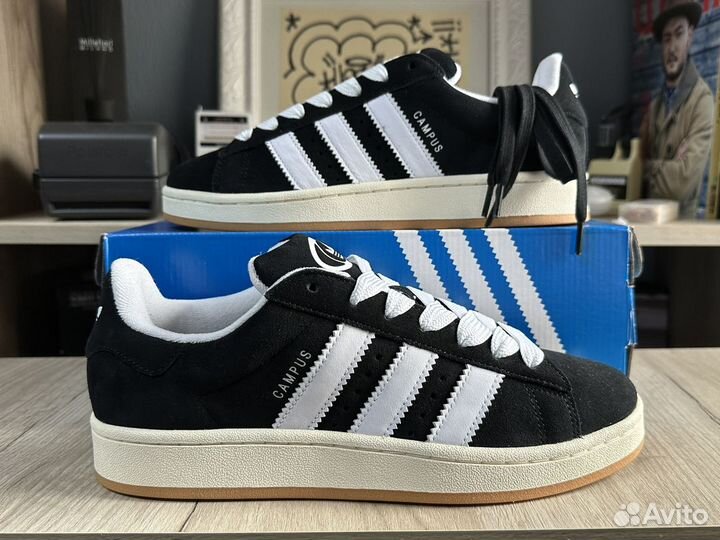 Кроссовки adidas Campus 00s Black & White 44eur