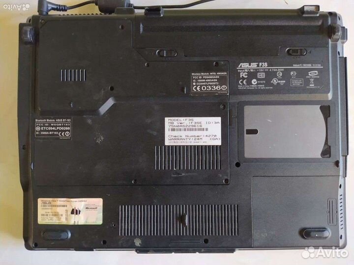 Ноутбук asus