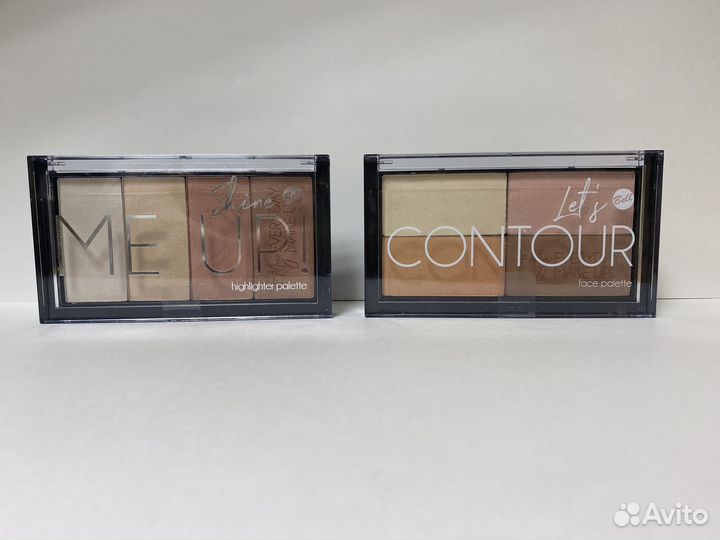 Bell палетка хайлайтеров и для контуринга