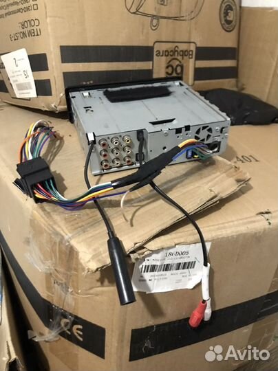 Процессорная магнитола JVC