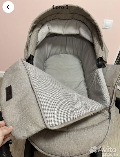 Коляска Noordi Fjordi + Переноска+Адаптеры