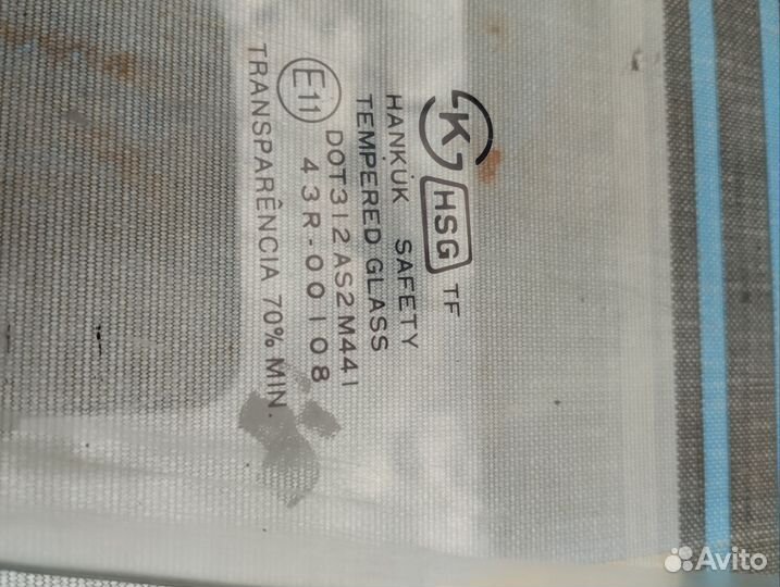 Стекло водительской двери дэу нексия