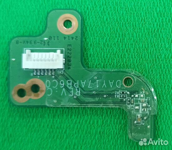 Плата кнопки включения HP 17-f152nr