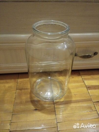 Банка на 5 литров толстое стекло про-ва СССР