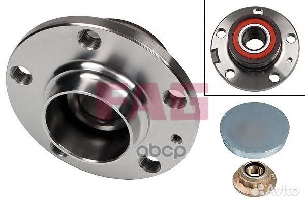 Ступица колеса зад лев 713610490 Fag