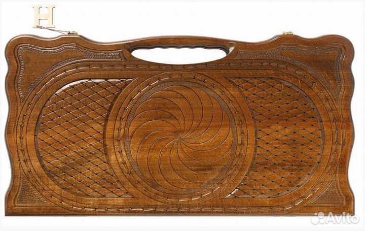 Нарды резные ручной работы Бесконечность 60 см