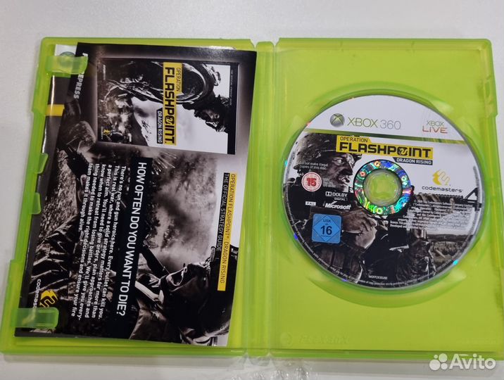 Operation flashpoint Dragon rising xbox 360