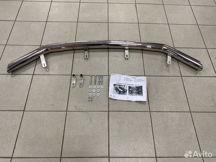 Защита переднего бампера Hyundai IX35 2010-2015