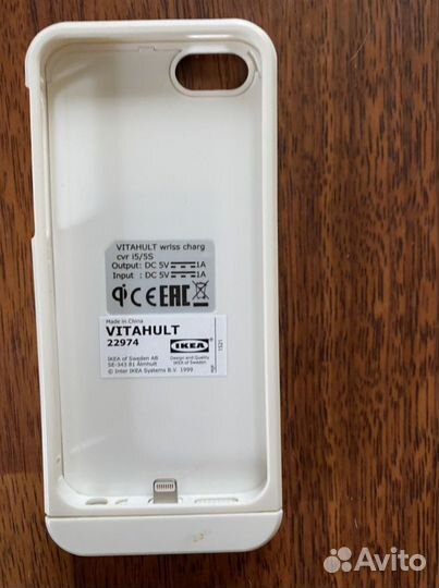 Чехол на iPhone 5s se беспроводной IKEA