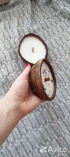 Ароматическая свеча ручной работы