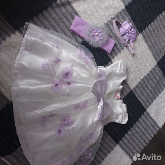 Платье для девочки 68 74