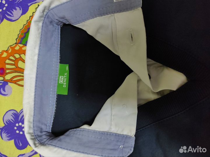 Рубашка обманка для мальчика 146