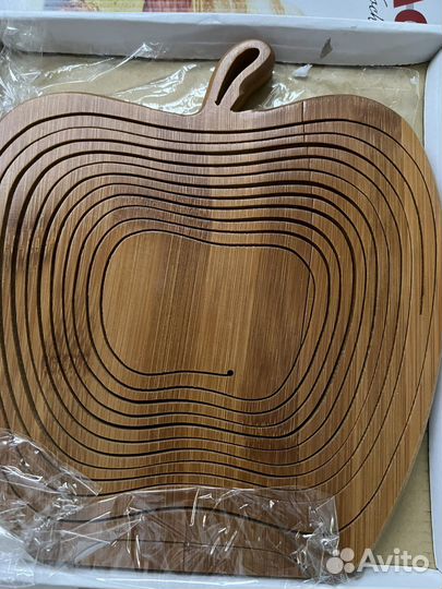 Ваза для фруктов деревянный