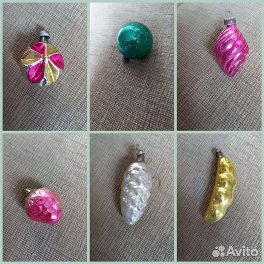 Елочные игрушки СССР