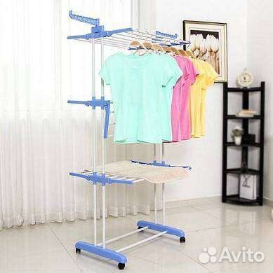 Складная напольная сушилка для белья