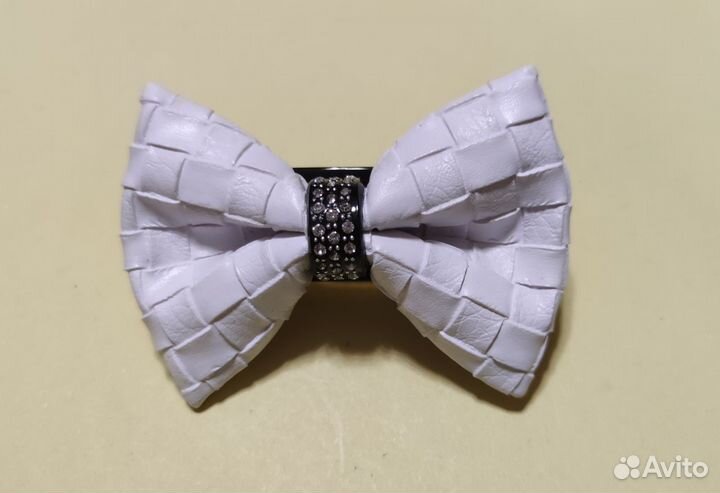 Заколка для волос Mon PlaisiR 07-937 кожа Франция