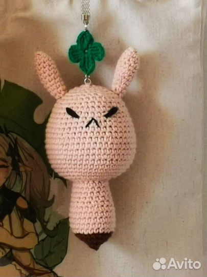 Вязаный брелок додоко