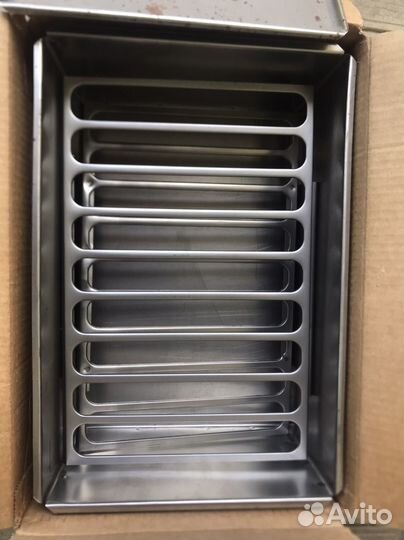 Переносная коптильня горячего копчения