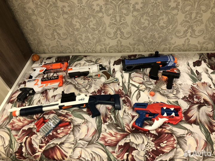 Бластер нерф динозавр