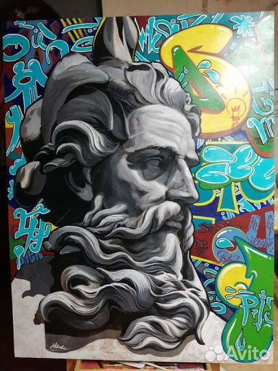 Граффити. Роспись стен. Барельеф. Декорирование