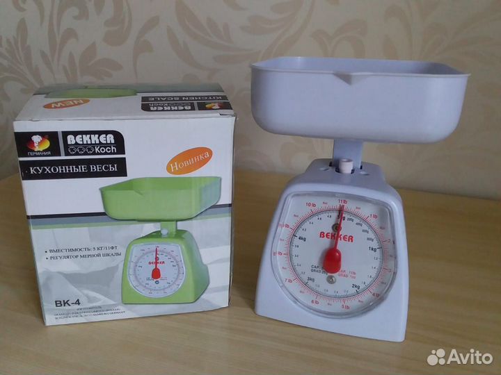 Весы кухонные Bekker