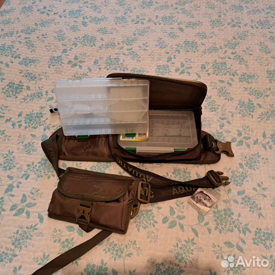 Сумка поясная,для рыбалки