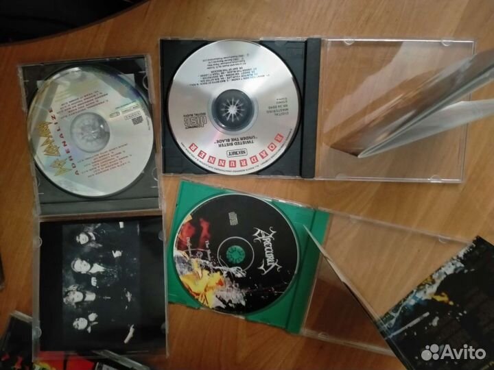 Музыкальные cd диски цена за все