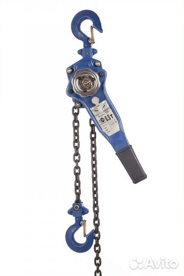 Таль ручная рычажная трр-тршср 0,5т, 9м (тип HSH)