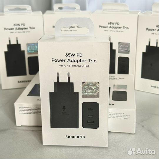 Очень быстрая зарядка Samsung 65w