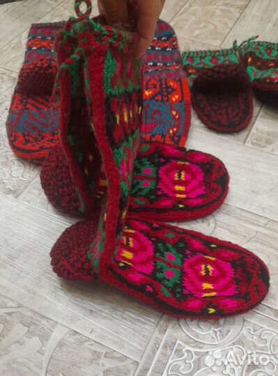 Носки шерстяные джурабы р.21-24,33-38