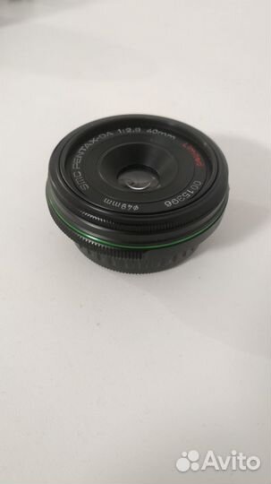 Объектив Pentax SMC DA 40mm f/2.8 Limited